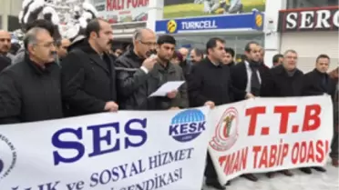 Öldürülen Doktor İçin Eylem Yaptılar