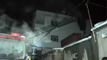 Oltu'da Ev Yangını