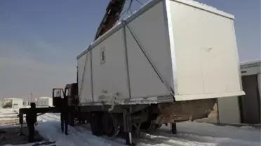 Van'daki Son Konteynerler de Toplanıyor