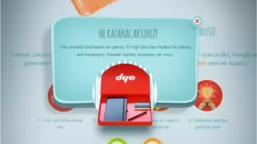 Dyo 2013'e Renkli Bir Yarışma ile Veda Ediyor