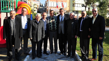 Başkan Çalkaya'ya Muhtar Desteği