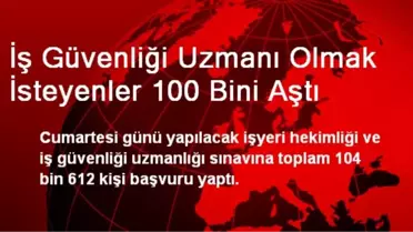 İş Güvenliği Uzmanı Olmak İsteyenler 100 Bini Aştı