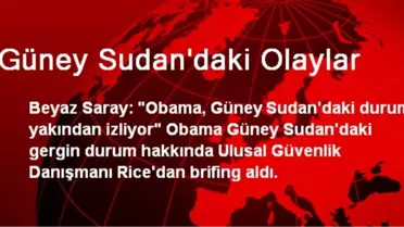 Güney Sudan'daki Olaylar