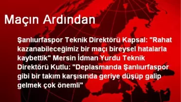 Teknik Direktör Kapsal: Ben Pes Etmem