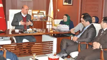 Afgan Heyetinden Başkan Ayanoğlu'na Ziyaret