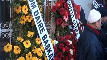 Ankara'da araçta ölü bulunan emniyet amiri toprağa verildi -