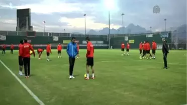 Medical Park Antalyaspor'da Trabzonspor maçı hazırlıkları -