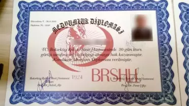 Aydın'da Medyum Diplomalı Dolandırıcılık Polise Takıldı