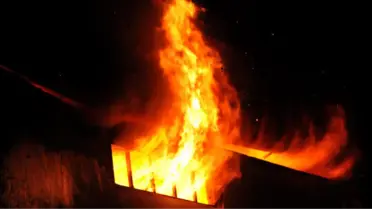 Ankara'da Apartman Dairesinde Yangın