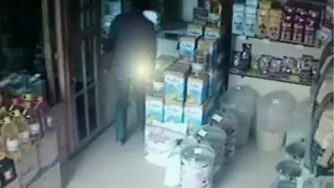 Hırsızlık, Güvenlik Kamerasına Yansıdı