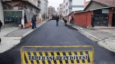 Bahçelievler Mahallesi'nde Asfalt Çalışmaları