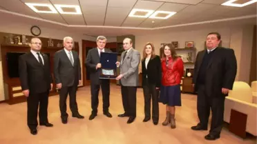 Başkan'a KALDER Heyeti Ziyaret