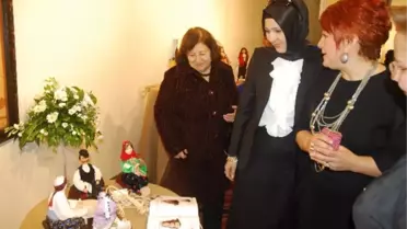 Düzce Kız Meslek Lisesinden Görülesi Sergi
