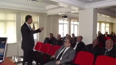 Müdür Yorulmaz'dan Bilgilendirme Toplantısı