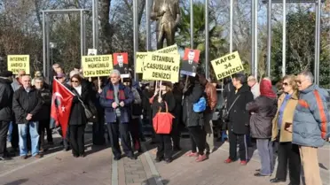 Gölcük'te 'Sessiz Çığlık' Eylemi: Başbakan 10. Ağır Ceza Savcısısına da 'Kimin Savcısısın?