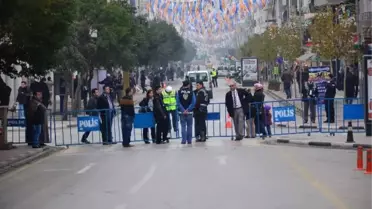 Manisa'da Başbakan'ın Ziyareti Öncesi Güvenlik Önlemi