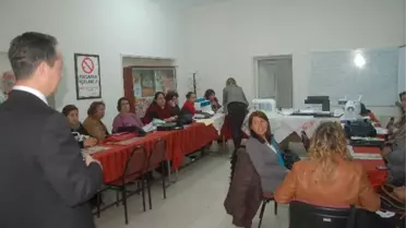 Lapseki'de Usta Öğreticilere Makine Eğitimi