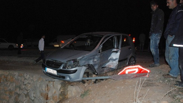 Trafik Levhası Hayat Kurtardı