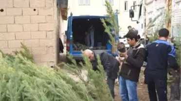 Nusaybin'de Fidan Dikme Kampanyası