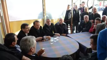 Şeker Kartepe'de Ziyaretlerde Bulundu