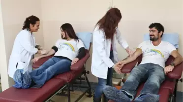 Acemi Gönüllüler Balcalı'da Kan Verdi