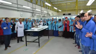 Kavak'ta Tekstil İçleri Yeni Yılı Kutladı