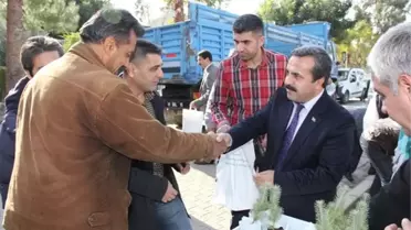 Adana Orman Bölge Yeni Yıla Fidan Dikerek Girdi