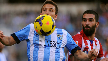 Atletico Madrid, Malaga'yı 1-0 Yendi