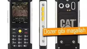 Ces 2014: Caterpillar'dan 3 Metre Derinlikte Çalışan Telefon