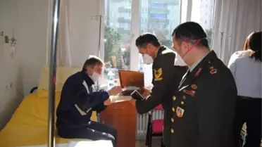 Jandarmadan Verem Hastalarına Ziyaret