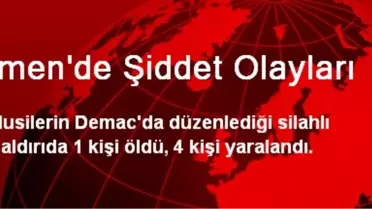 Yemen'de Şiddet Olayları