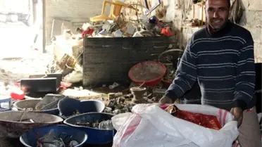 Şanlıurfa'da Günlük 100 Ton Hurda Toplanıyor