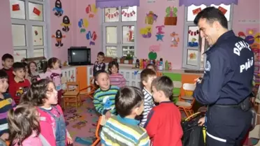 Tekirdağ Deniz Polisinden Minik Öğrencilere Ziyaret