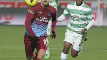 Trabzonspor, Celtic'e 3-1 Kaybetti