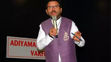 Yazar Sinan Yağmur 'Hz. Mevlana ve Hoşgörü' Konferansı Verdi