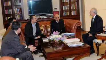 Kılıçdaroğlu, Tisk Onursal Başkanı Baydur'u Kabul Etti