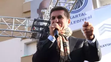 Mustafa Sarıgül Kartal'da Bina Yıkım Törenine Katıldı