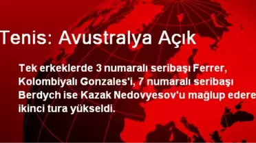 Tenis: Avustralya Açık