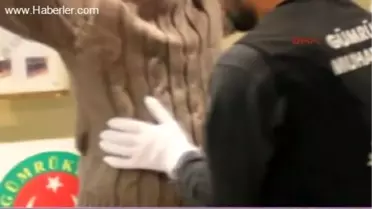 Üzerine Sardığı Korsede 2,5 Kilo Eroin Ele Geçirildi