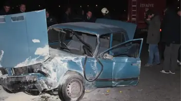 Konya'da Polisten Kaçarkan Kaza Yapan Sürücü Ölümden Döndü
