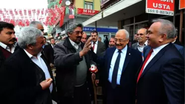 Kocamaz Erdemli'de Esnaf Gezisi Yaptı