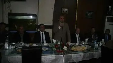 Ak Partililer, Merkez İlçe Başkanlığı'nın Verdiği Yemekte Buluştu