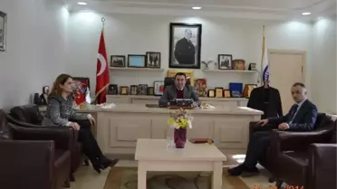 Kaymakam Kuzulu'dan Yücel'e İade-İ Ziyaret