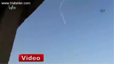 Muhalifler Şam'da Helikopter Düşürdü