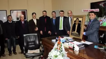 Koop-İş'ten Müdür Kırekin'e Ziyaret