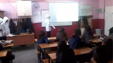 Öğrenciler Emsallerine Veremi Anlattı