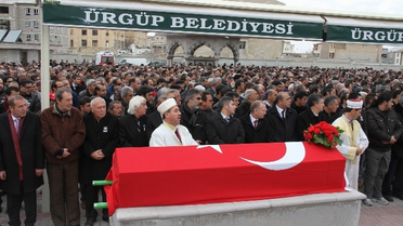 Ürgüp'te Eski Başkan Numanoğlu Son Yolculuğuna Uğurlandı