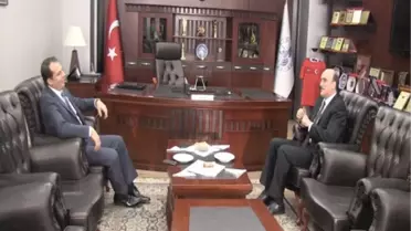 Bingöl Valisi Taş Yapan'dan Başkan Selmanoğlu'na Ziyaret