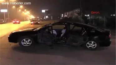 Otomobilden Fırlayan Bebek Kazayı Sıyrıklarla Atlattı