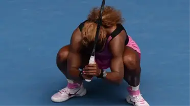 Avustralya Açık'ta Serena Williams Elendi